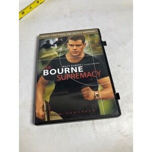 The Bourne Supremacy DVD Widescreen Edition Matt Damon Action‎ Thriller Movie